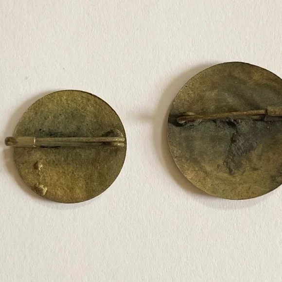 2 Cuban Castro Revolution PROPAGANDA Pins PATRIA O MUERTE Homeland or Death - Picture 2 of 4